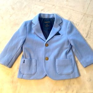 Mayoral Baby Suit Jacket w Pocket Square
